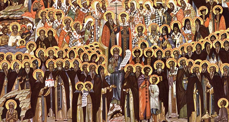 Icon of All Saints of Russia